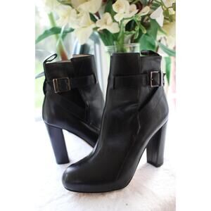 EMERSON FRY BUCKLE ANKLE BOOTS SIZE 37US 7 (BOT1400